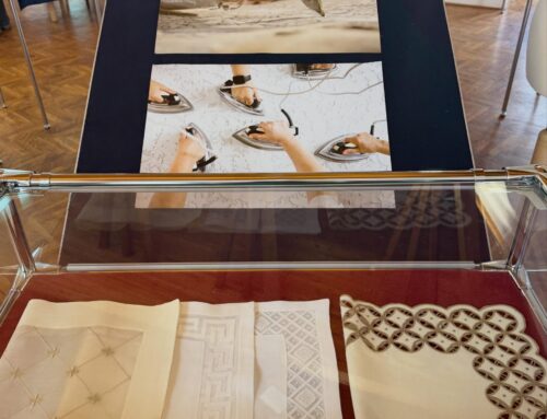 Exposição na Fundação da Renda Halasi, na Hungria,